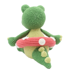Klaas crocodile amigurumi kit, 2.5mm crochet hook project