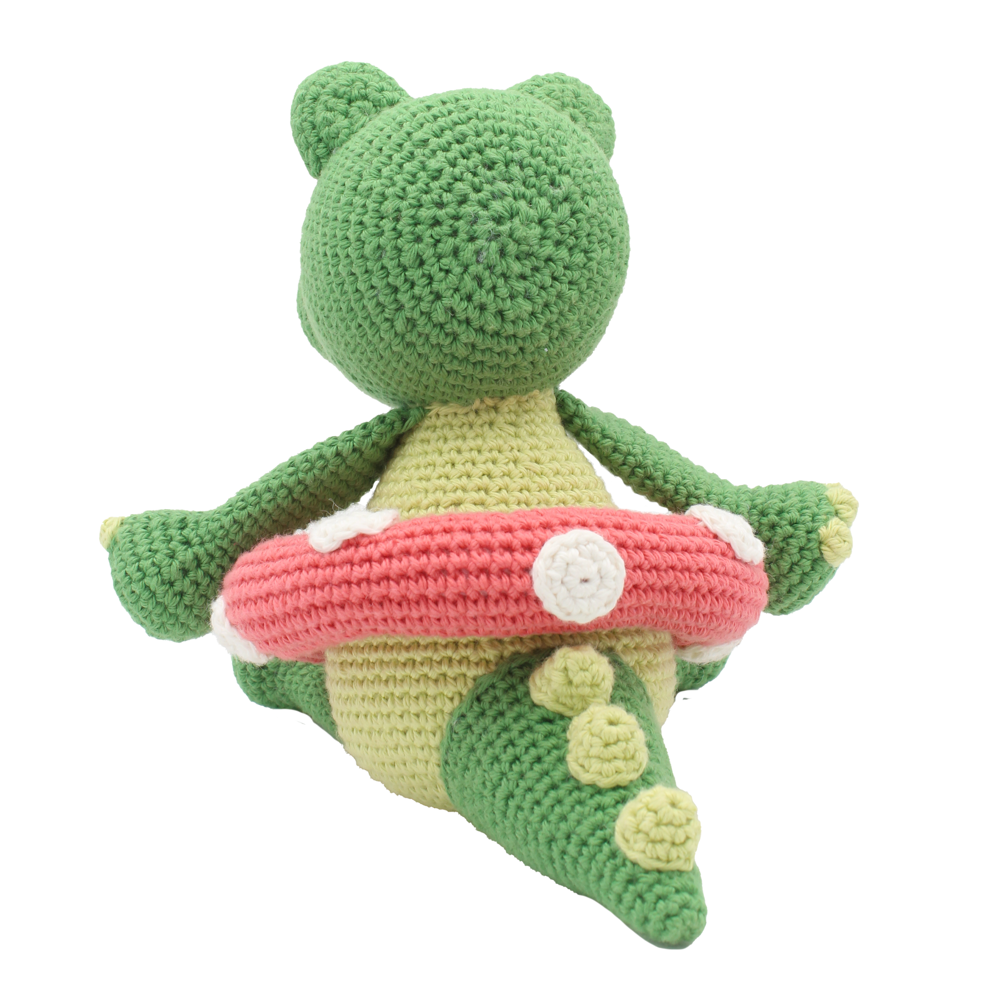 Klaas crocodile amigurumi kit, 2.5mm crochet hook project