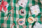 Christmas Cat Cross Stitch Kit by Cotton Clara