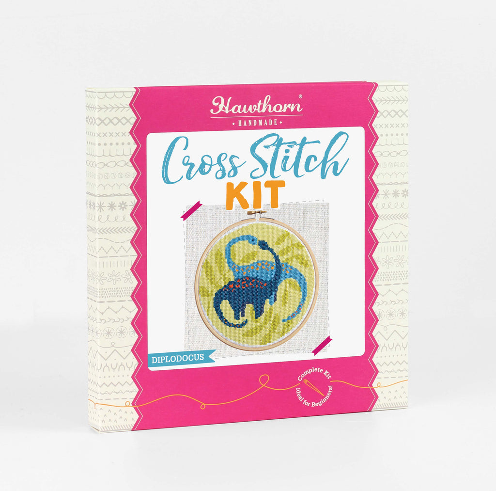 Diplodocus Cross Stitch Kit