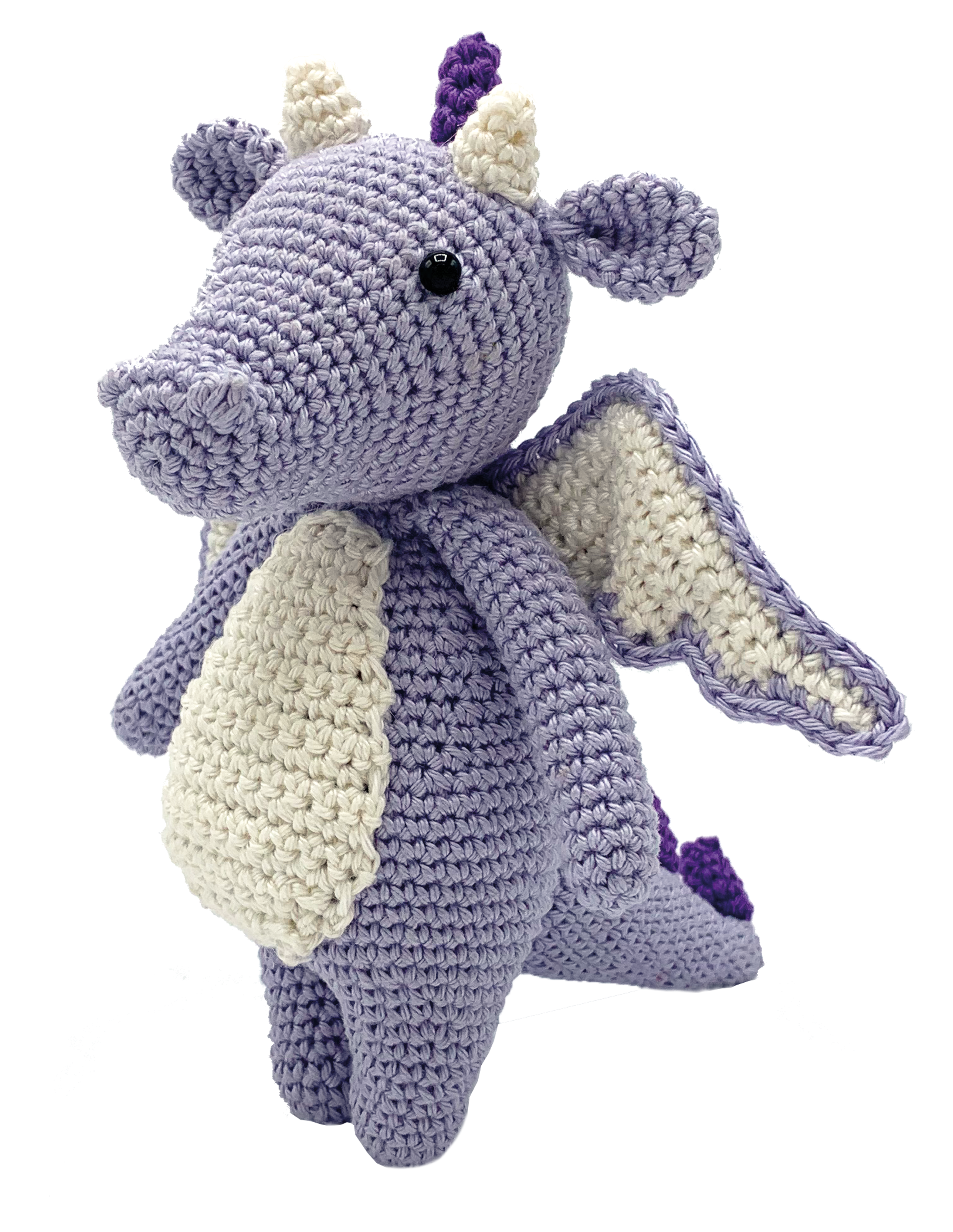 Syl dragon amigurumi crochet kit from The Stitch
