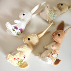 Embroidered Felt Bunny Sewing Kit by DelilahIris