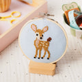 Baby Deer Cross Stitch Kit by Cotton Clara