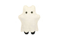 Ghost Cat felt doll kit by Kiriki Press, a black cat with a removable white felt sheet