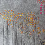 Hanabi mending pattern pack, water-soluble transfers that rinse away after stitching