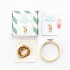 Baby Deer Cross Stitch Kit by Cotton Clara