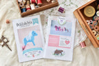 Tiny Felt Unicorn Sewing Pattern by DelilahIris