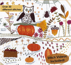 Fall-oween Embroidery Sampler by Jennifer Heynen