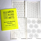 Set #3 Yellow washable mending transfers by Wrenbird Arts