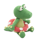 Klaas crocodile amigurumi crochet kit from The Stitch