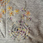 Hanabi mending transfer set, firework shapes named after Japanese flowers, by Approved Textiles