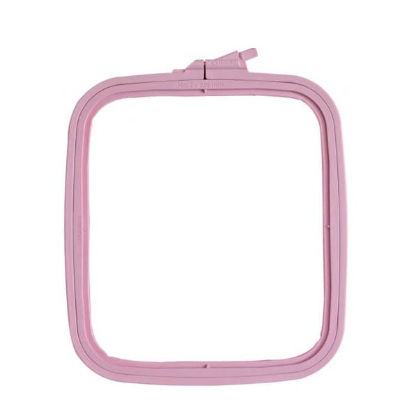 Nurge Square Plastic Embroidery Hoop, 8.75in x 7.75in