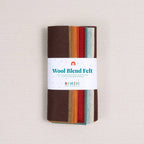 Benzie Design Wool Blend Felt Sheets, Harvest Moon