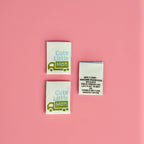 Cute Little Man woven sew-in label for baby quilts