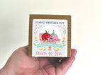 Felt Strawberry Frog Sewing Kit by DelilahIris
