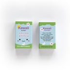 Kawaii Bunny cross stitch kit contents