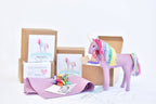 Rainbow Unicorn Felt Sewing Kit by DelilahIris