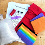 Mr. Sogs - Mini Creature DIY Plush Sewing Kit - Rainbow