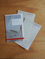 Socorro Society Visible Mending Lined Half Sheet Stick n' Stitch Patterns