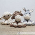 Luke Highland Cow knitting kit from The Stitch