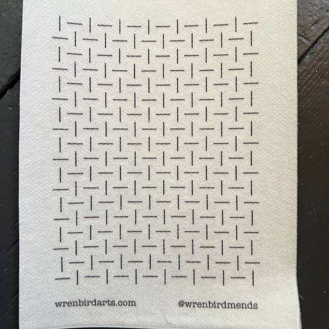 Wrenbird Arts mending transfers need no tracing paper, pencils or iron