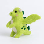 Baby Dragon Mini Needle Felting Kit materials