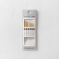 COSMO cross stitch needle pack No.4305, eight tapestry needles in sizes 16 to 26