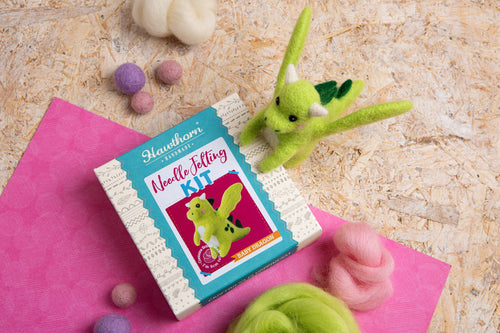 Baby Dragon Mini Needle Felting Kit by Hawthorn Handmade