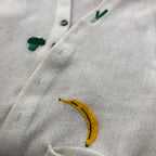Stick the transfer on, embroider through it, rinse it away in the sink
