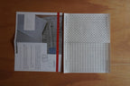 Socorro Society Visible Mending Lined Half Sheet Stick n' Stitch Patterns