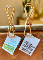 Pack of three Cute Little Man sew-in labels by Kati Cupcake