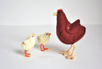 Felt Chicken Sewing Pattern by DelilahIris