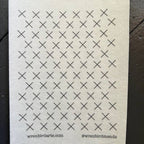 Wrenbird Arts water-soluble mending transfers, about 4 by 5 inches each