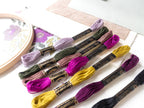 Violet Vibes cross stitch kit by Junebug and Darlin, view 6