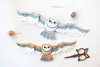 Felt Owl Ornament Sewing Pattern by DelilahIris