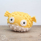 Bart Blowfish amigurumi knitting kit by Hardicraft