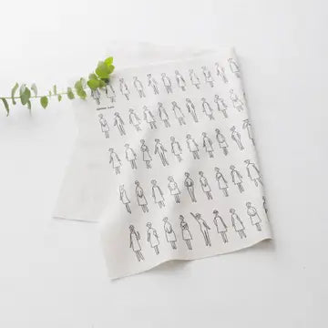 COSMO 100 Ladies panel, 15.75 x 20.5 inch cotton embroidery cloth