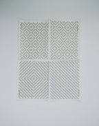 Socorro Society Sashiko Inspired Mending Stick 'n Stitch - Starter Pattern Pack
