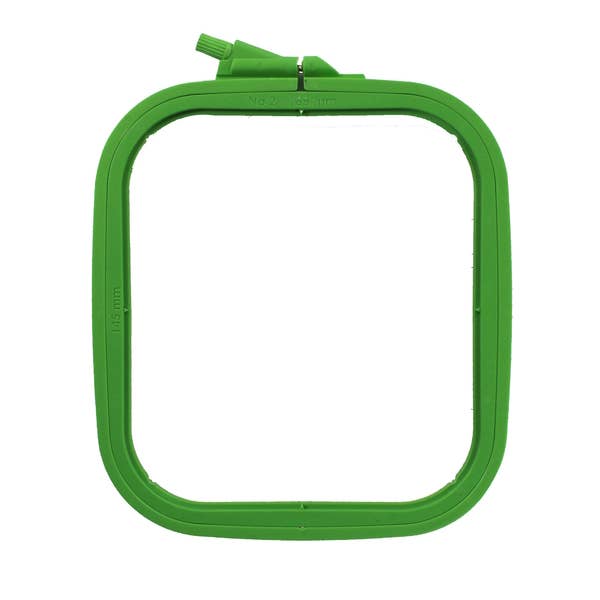 Nurge Square Plastic Embroidery Hoop, 6.5in x 5.75in