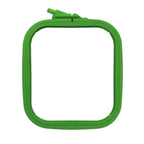Nurge Square Plastic Embroidery Hoop, 6.5in x 5.75in