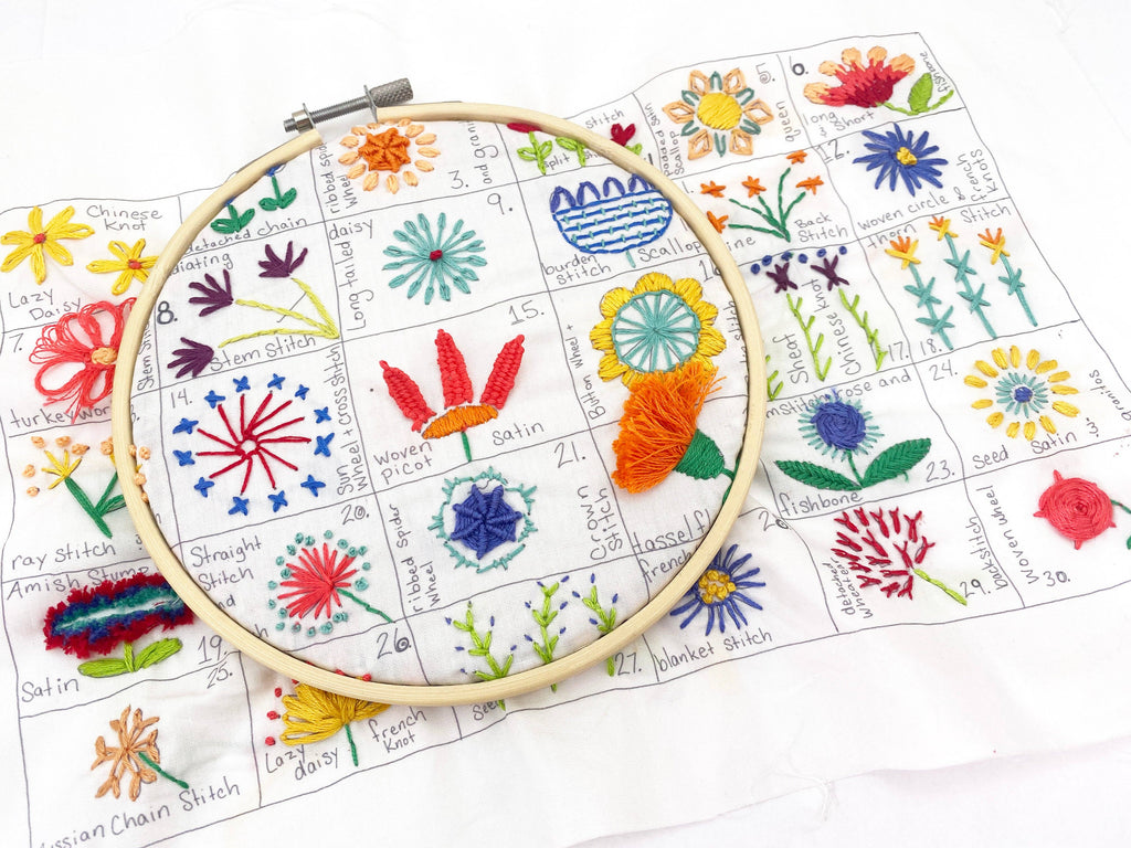 Flowers 30 Day Sampler by Jennifer Heynen