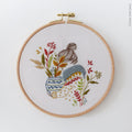 Autumn Lady embroidery kit by Tamar Nahir-Yanai