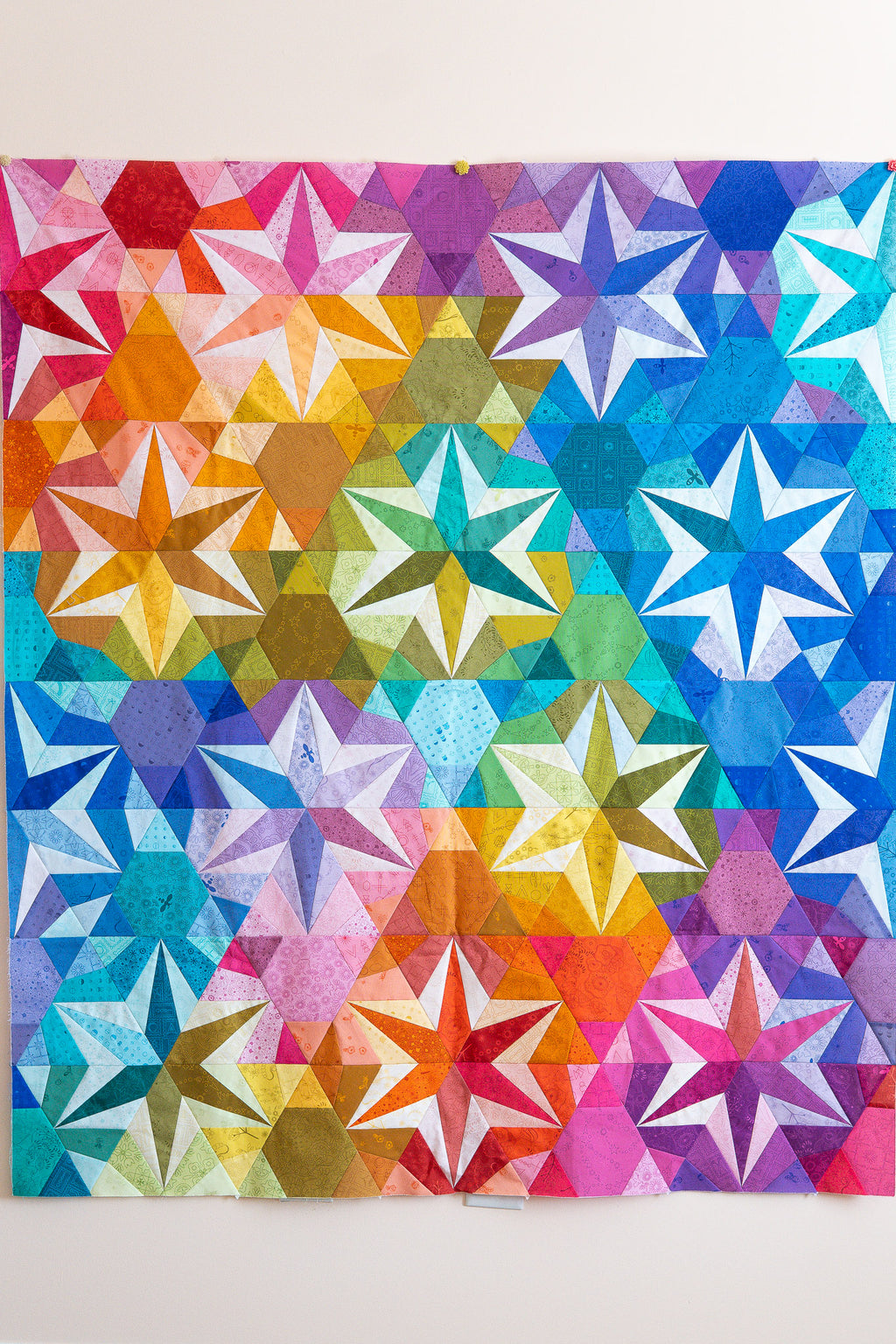 Stellara Quilt Pattern PRINT by Nydia Kehnle