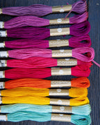 COSMO Embroidery Set Tropic Dream - 12 Skeins