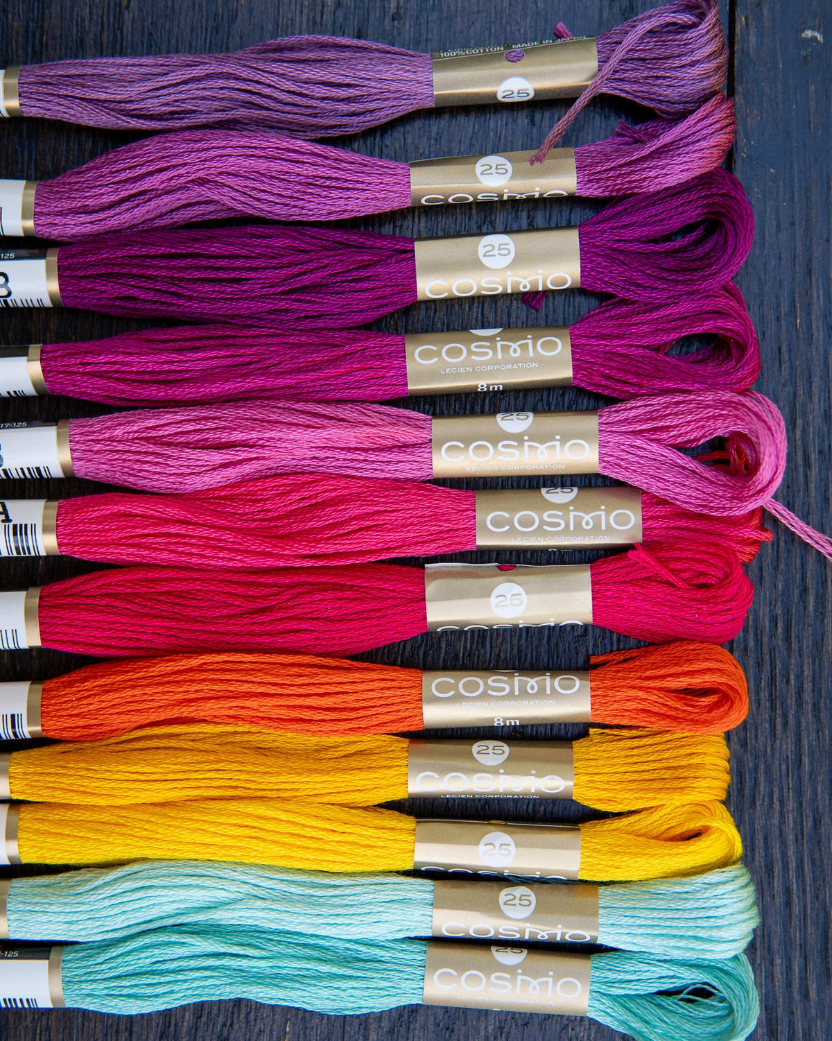 COSMO Embroidery Set Tropic Dream - 12 Skeins