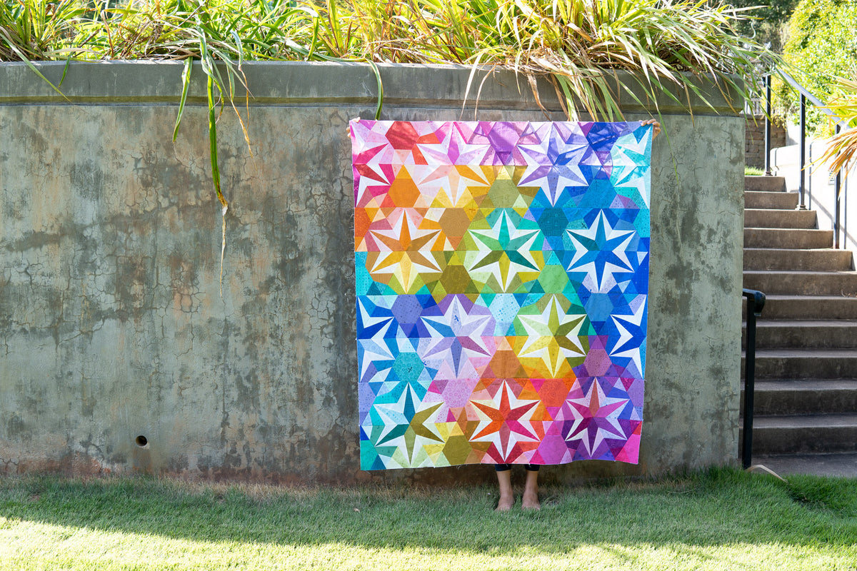 Stellara Quilt Pattern PRINT by Nydia Kehnle