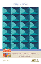 Dimension Quilt Pattern PRINT by Nydia Kehnle