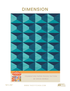 Dimension Quilt Pattern PDF by Nydia Kehnle