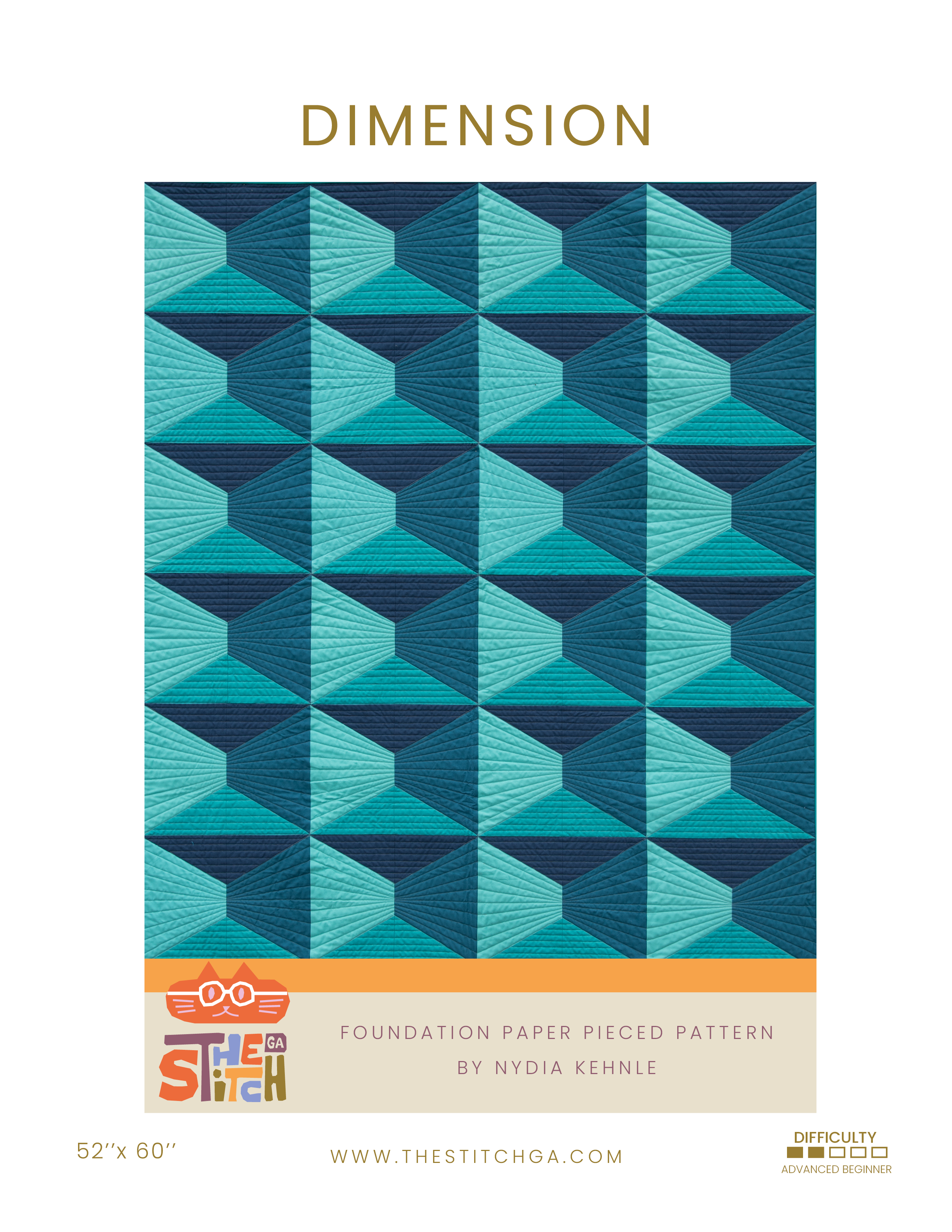 Dimension Quilt Pattern PDF