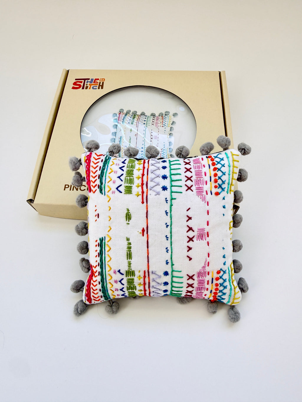 DIY Prick Embroidered Pincushion Kit